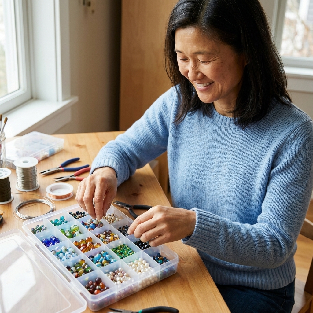 Organize Tiny Craft Supplies: Beads, Buttons, and Brads