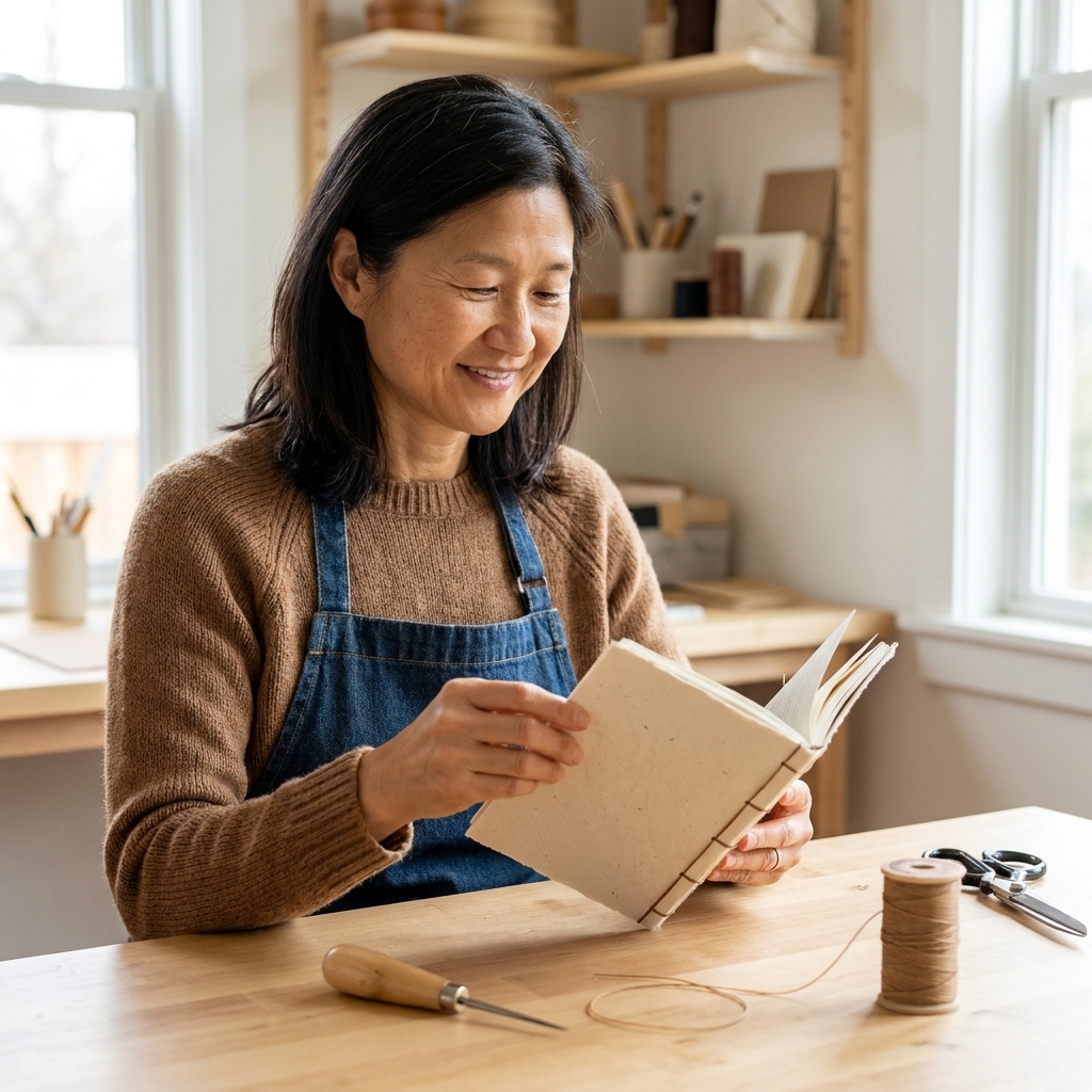 DIY Japanese Stab Binding Journals