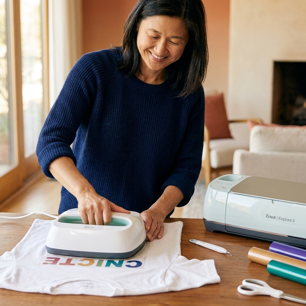 Custom Vinyl T-Shirts With Cricut (Beginner HTV Tutorial)