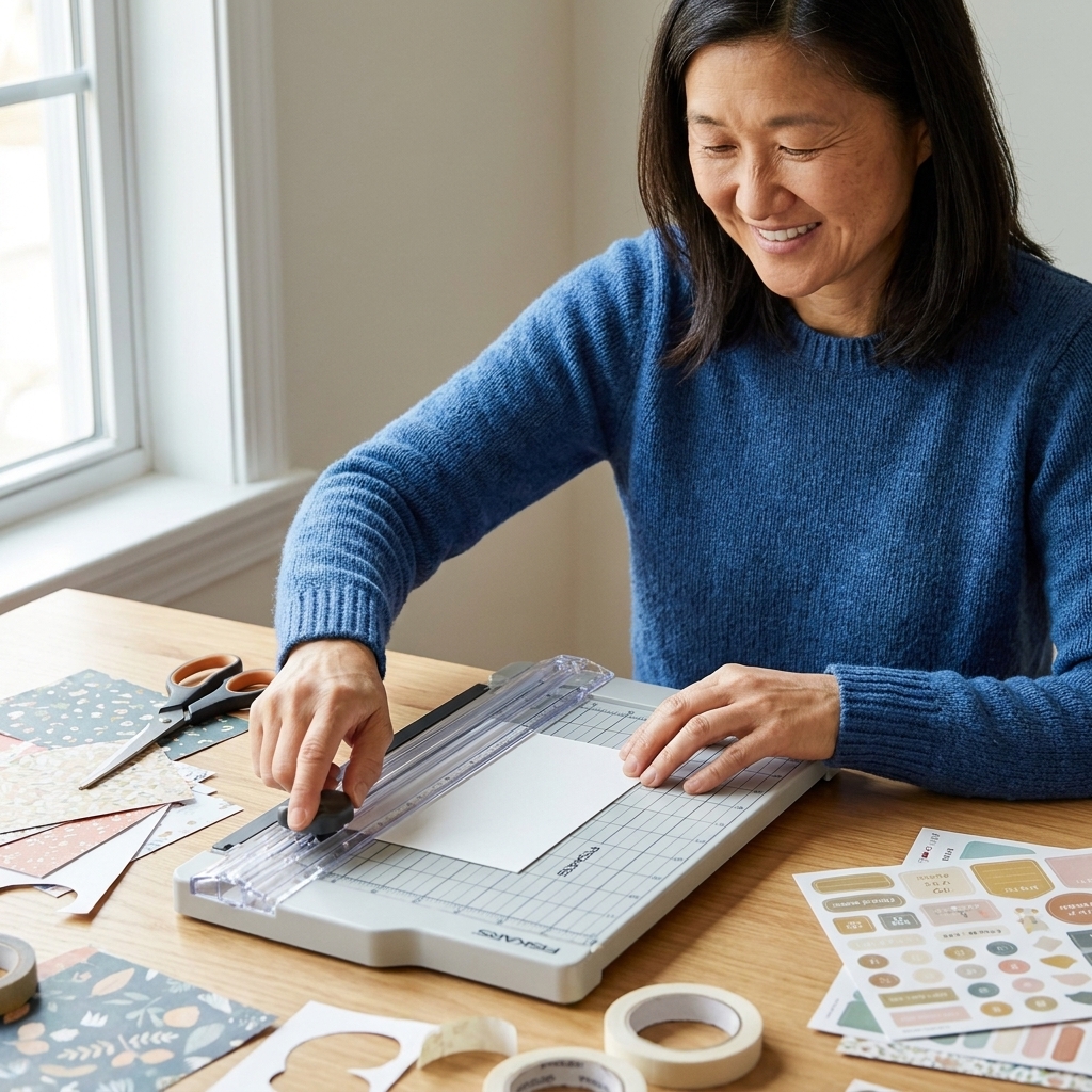 Precision Paper Cutting Tools for Scrapbooking and Card Making