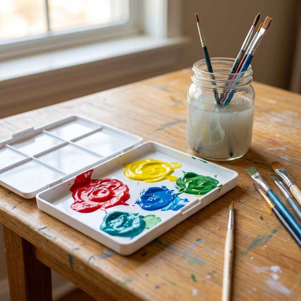 Acrylic vs. Watercolor: Which Paint Should You Use?