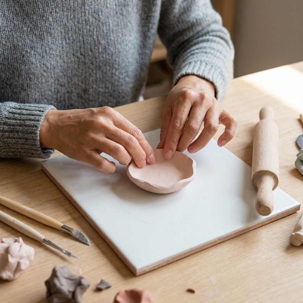 DIY Polymer Clay Trinket Dishes